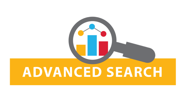 image call out with magnifying glass to got Advanced Search page.